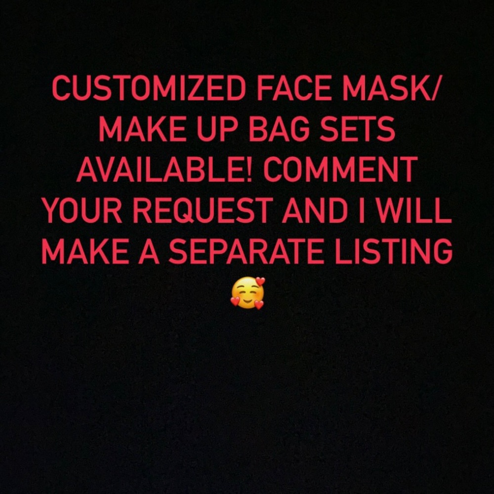 Custom sets available, see listings for options